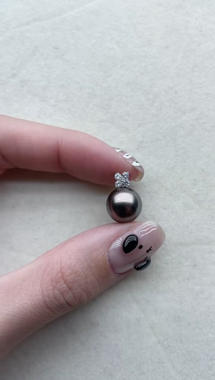 【闪购商品】海水珍珠吊坠18K金镶嵌113