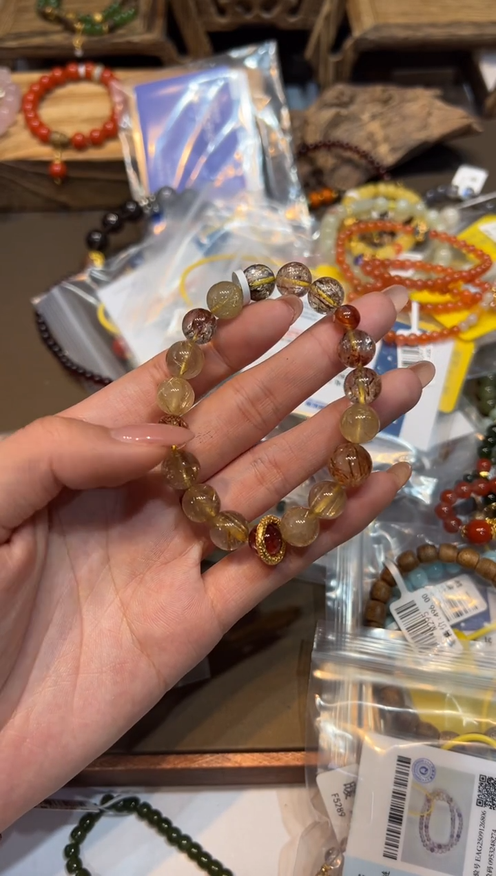 未镶嵌手链水晶手饰@@E6287