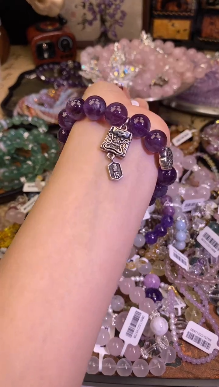 【闪购商品】紫晶手链未镶嵌1486手串