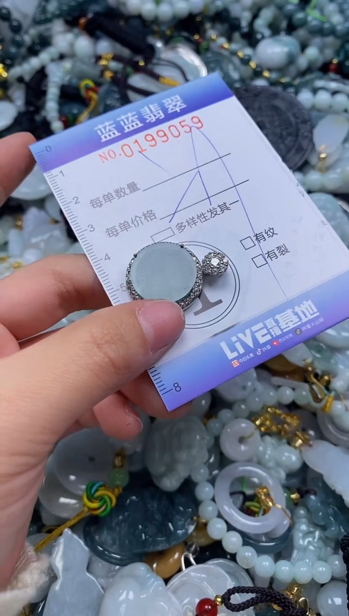 翡翠未镶嵌颈饰闪购0199059