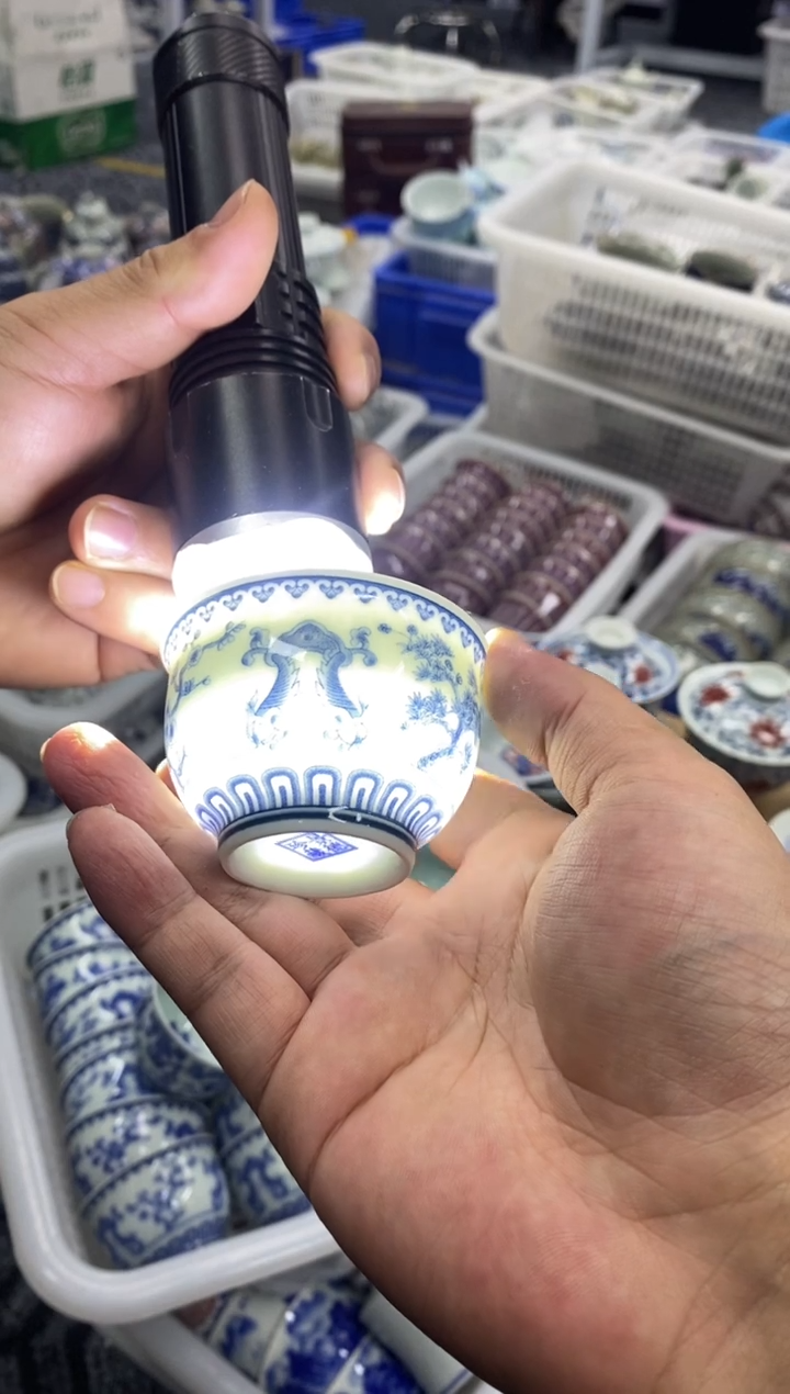 摆件陶景德陶瓷茶具容量约60