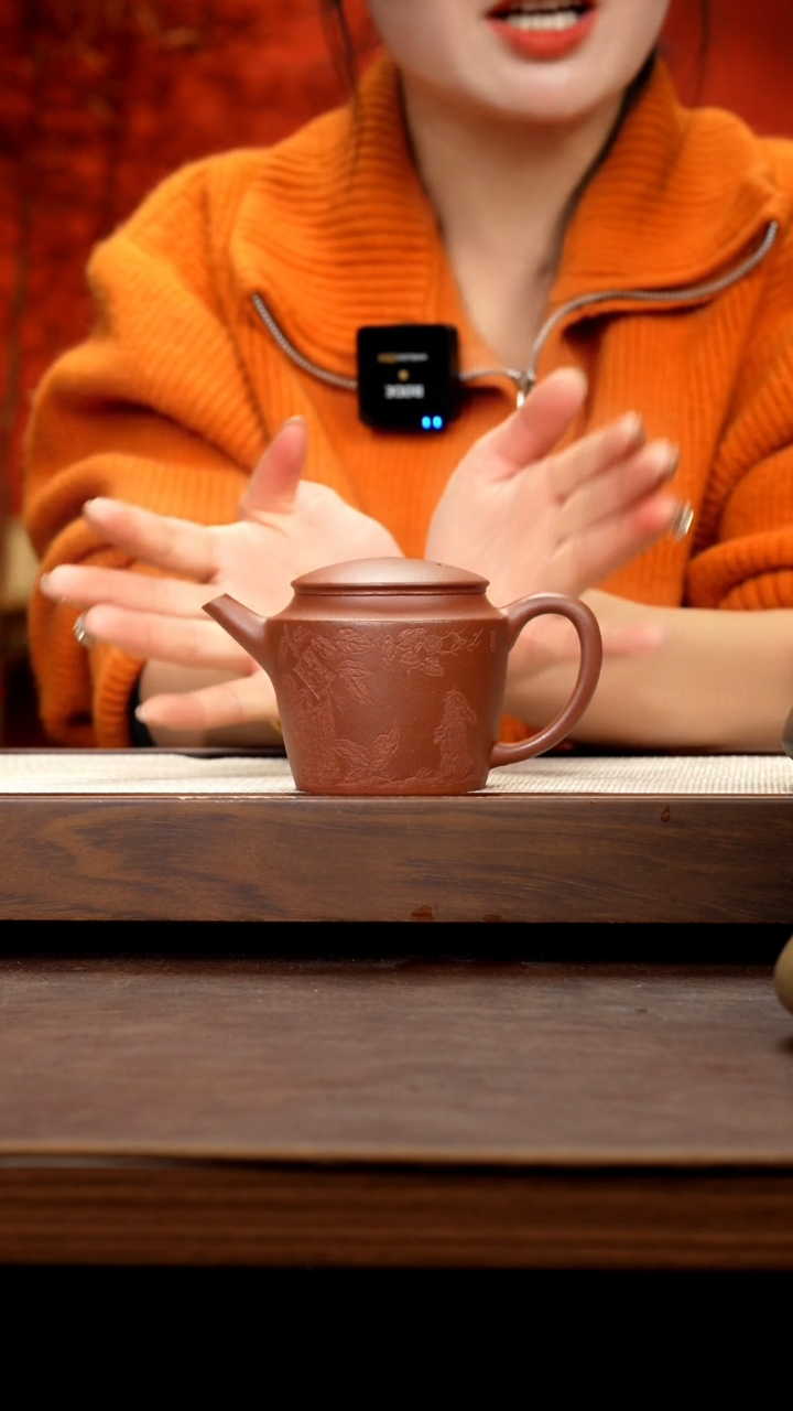 【闪购商品】紫砂茶壶四号井底槽清见喜200cc左右