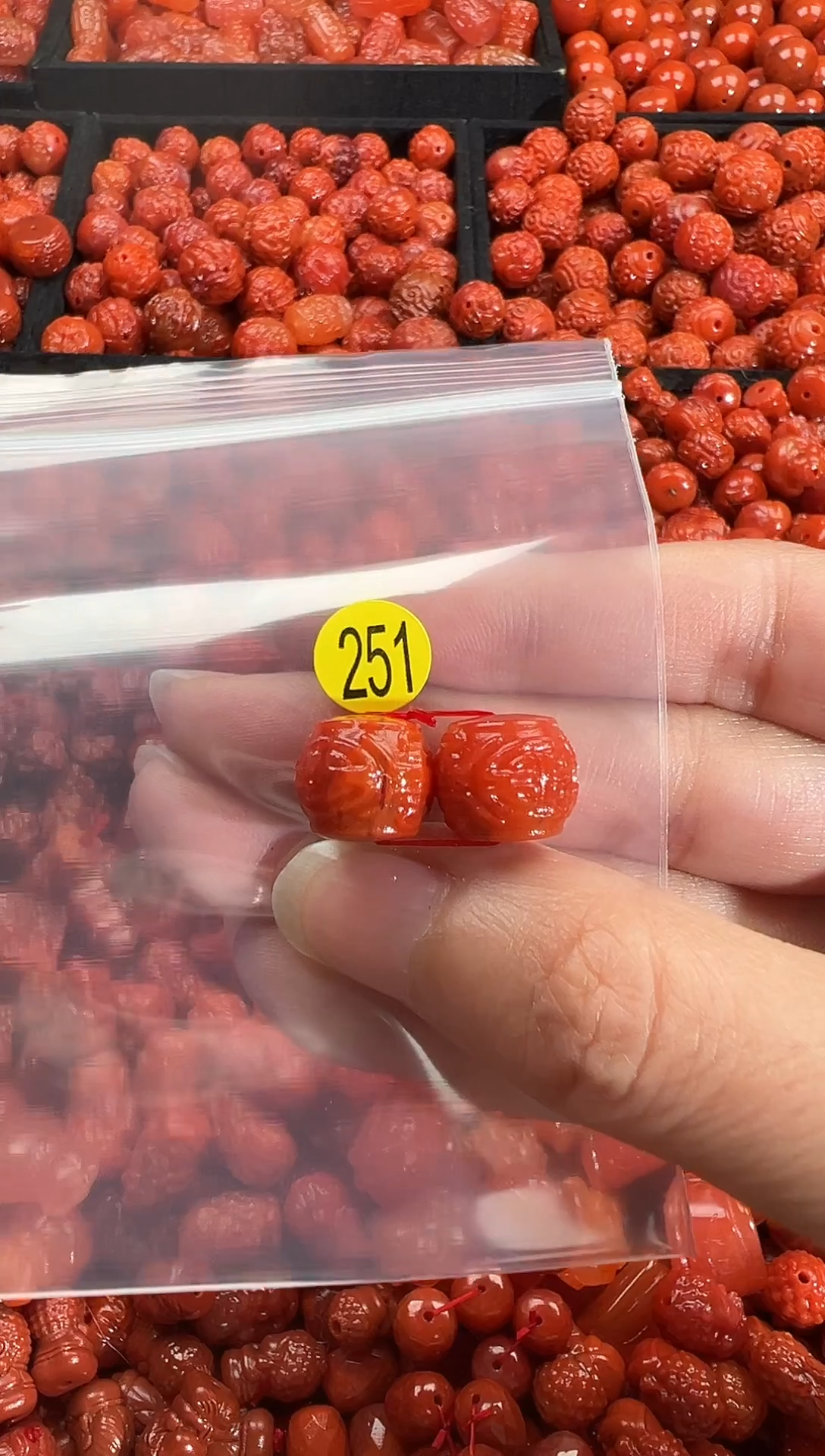 颈饰未镶嵌南红玛瑙11