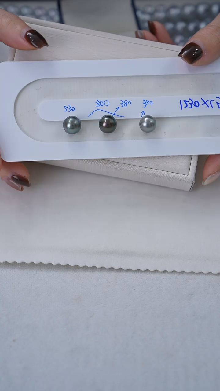 【闪购商品】海水珍珠裸珠未镶嵌9-11mm大溪地裸珠