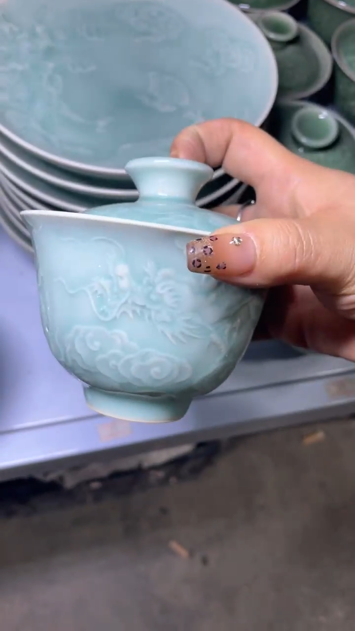 【闪购商品】特价福利 微瑕 慧仙青瓷
