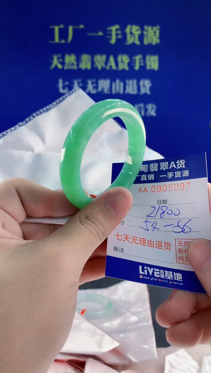 未镶嵌手镯翡翠97