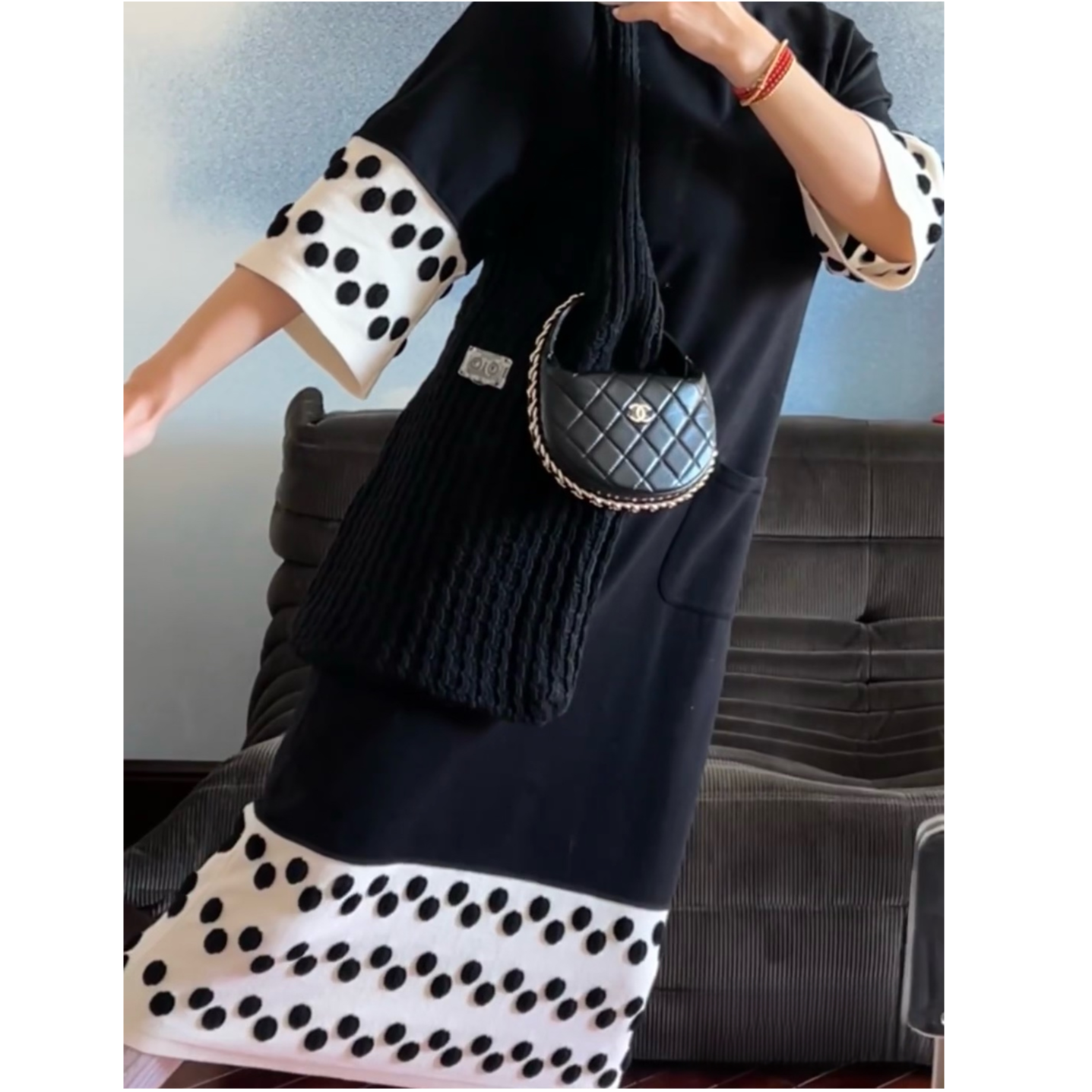 99新 Chanel/香奈儿 双双臻选/vv01512/香奈儿连衣裙/36码