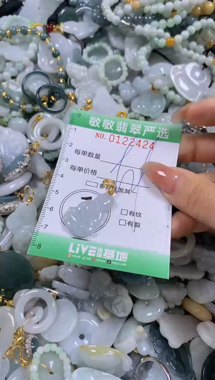 【闪购商品】翡翠颈饰未镶嵌闪购0122424