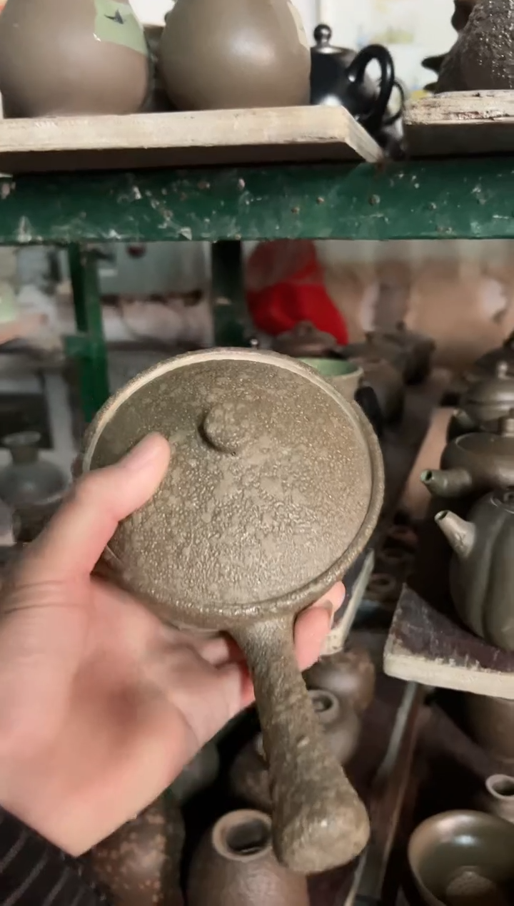 【闪购商品】冰碛岩 陶制手工壶