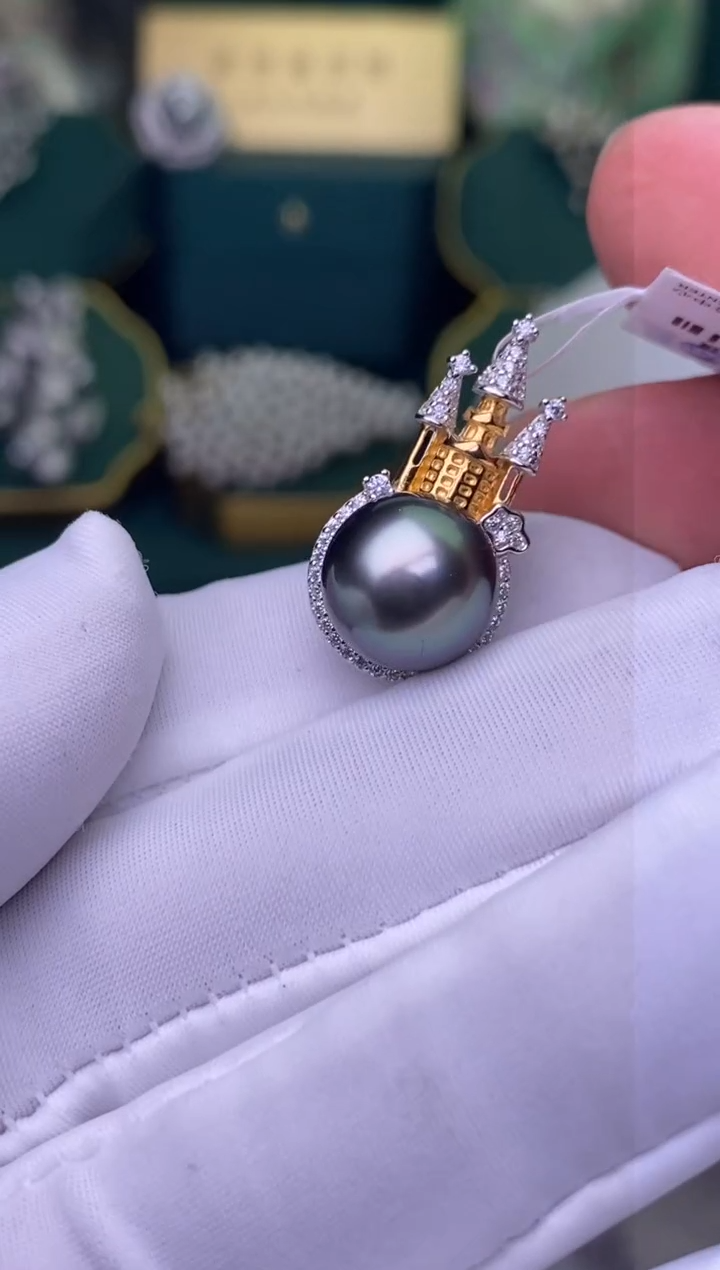 【闪购商品】海水珍珠颈饰银S925镶嵌1