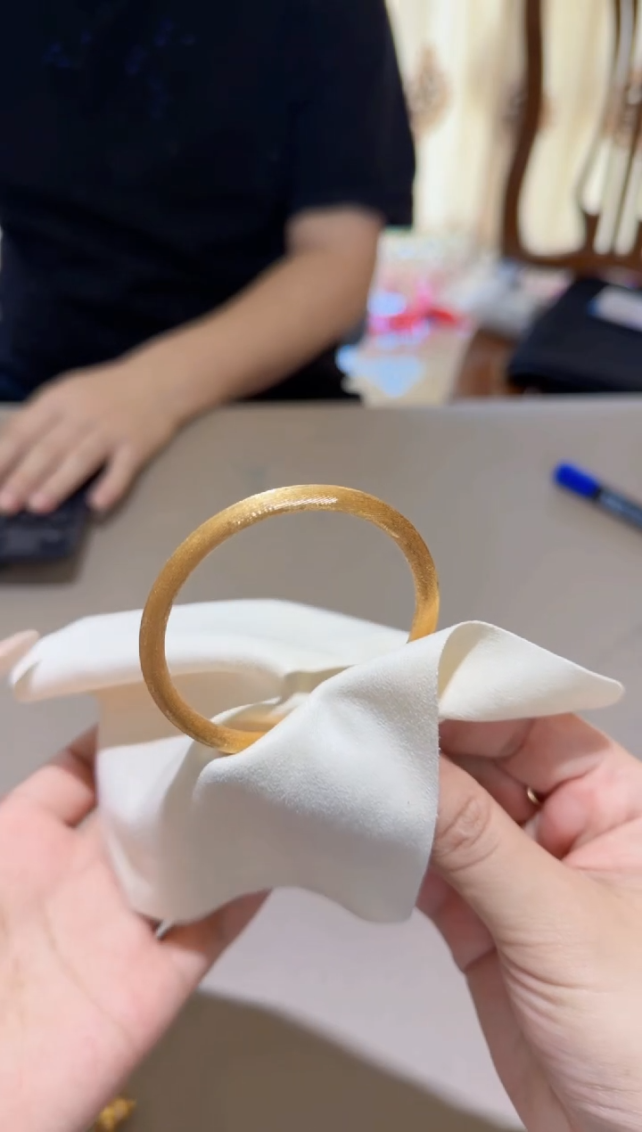 铜合金无111-丝绒手镯-（下单备注手围54-56-58-60）