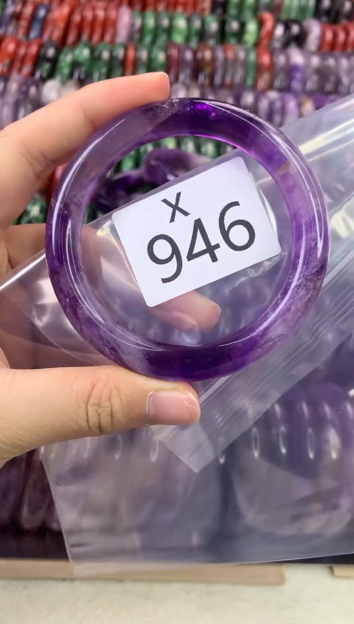 【闪购商品】水晶水晶手镯O未镶嵌946-57