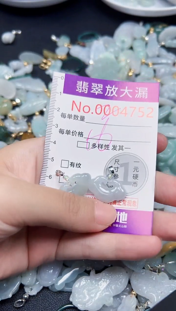 颈饰未镶嵌翡翠4752