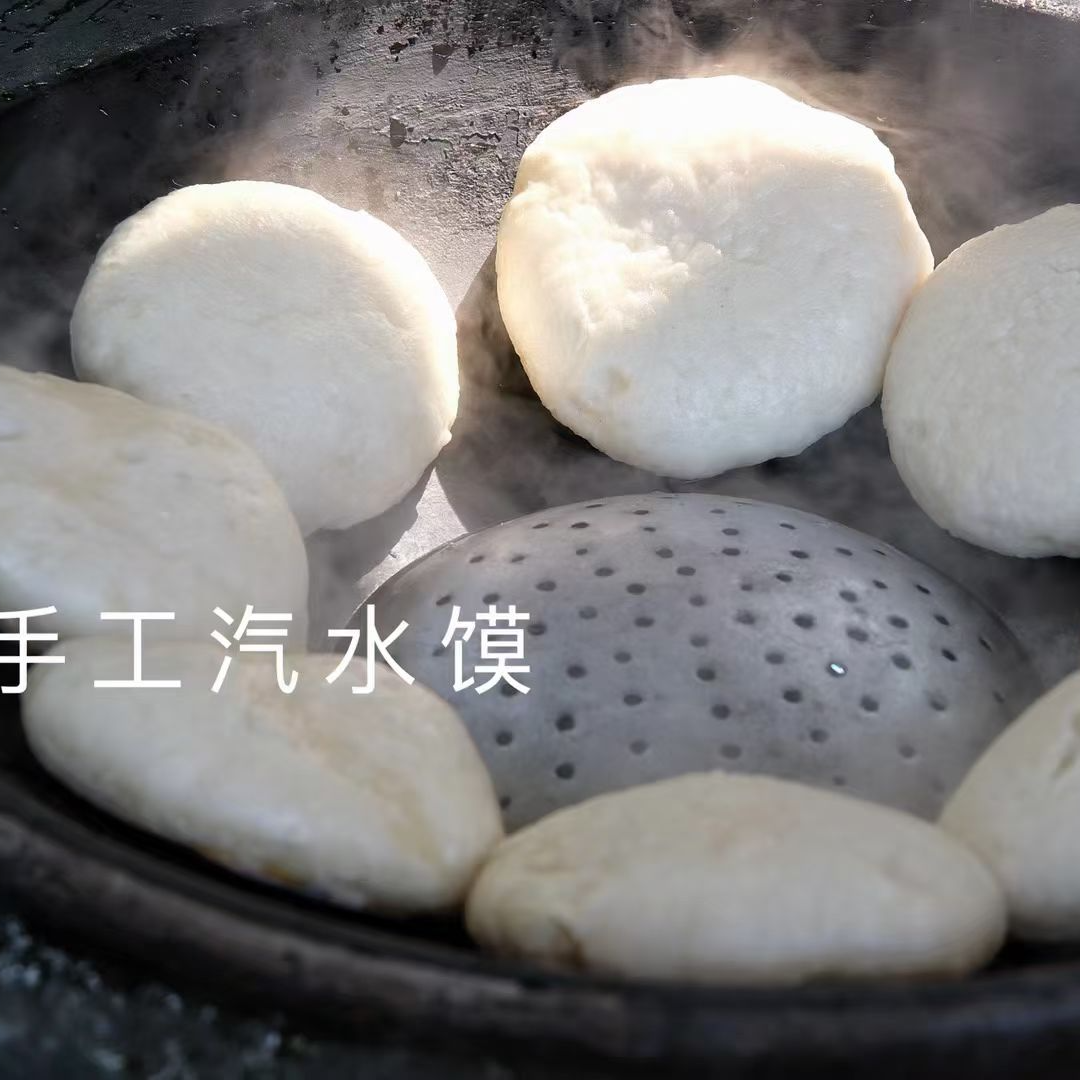 随州特色早餐汽水馍 汽包 发面馍 特色面食早餐代餐