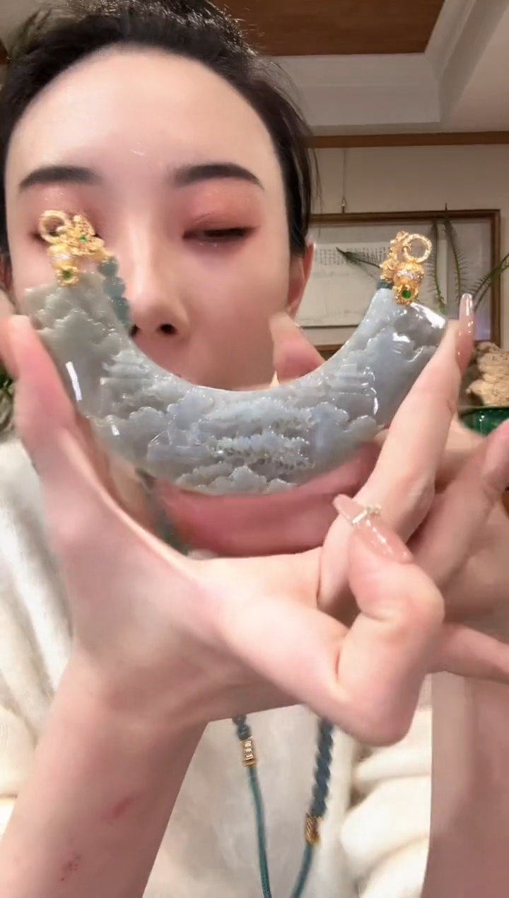 【闪购商品】翡翠颈饰未镶嵌国风