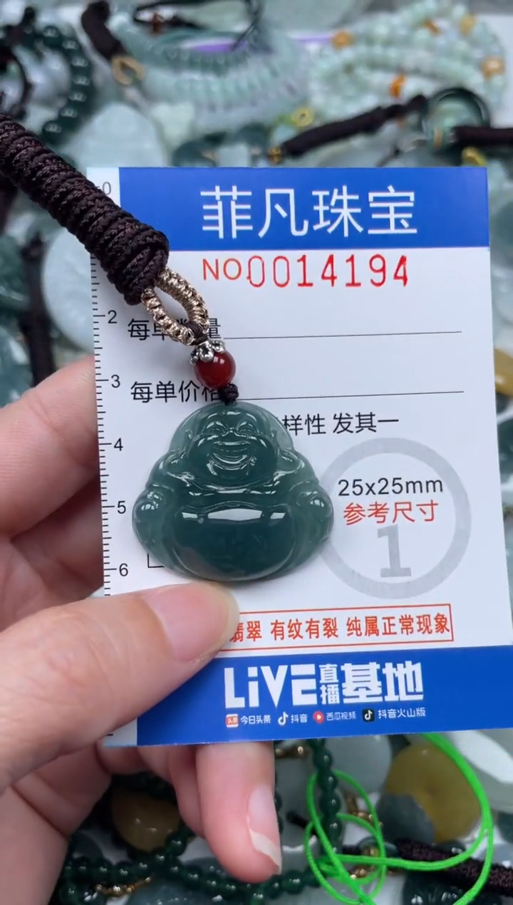 颈饰未镶嵌翡翠14194