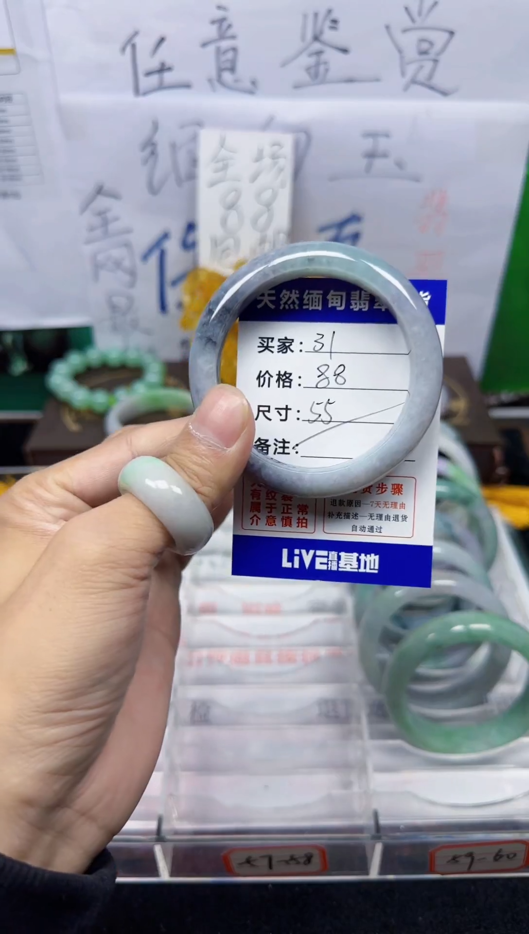 未镶嵌手镯翡翠31