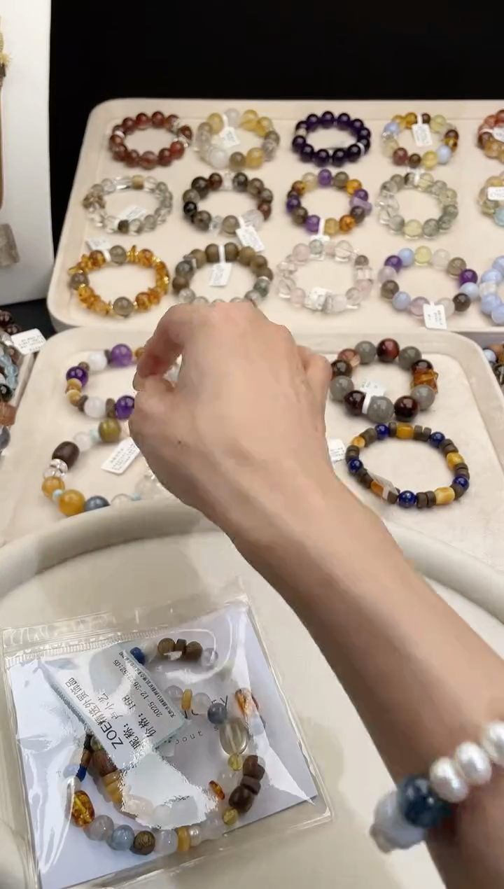 未镶嵌手链水晶?***羅天然多宝水晶手串