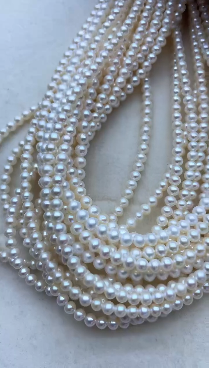 淡水珍珠银S925镶嵌项链项链多样性发其一