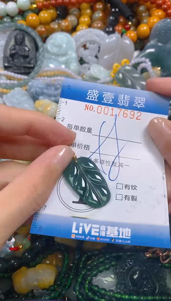 颈饰未镶嵌翡翠闪购0017692
