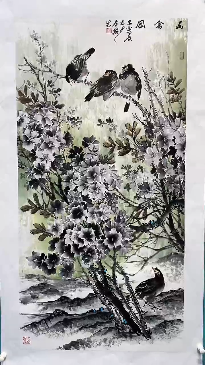 国画画都展厅明德老师国画作品20