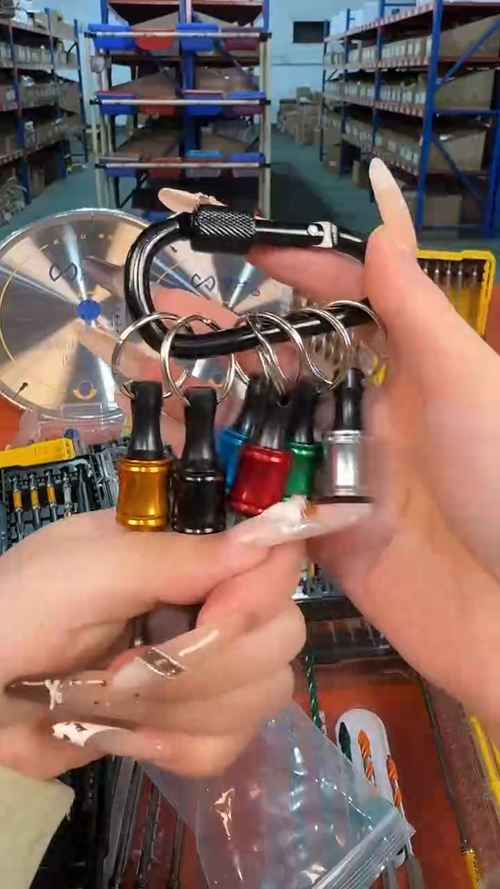 a直播钥匙扣刘角柄6PCS