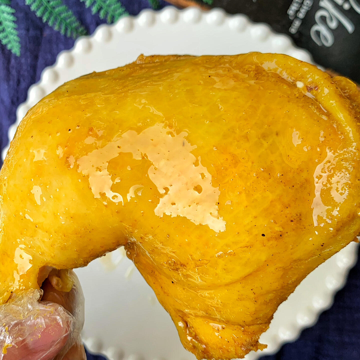 盐焗火枪腿很满足客家美食白切鸡散养土鸡营养新鲜冷链运输即食