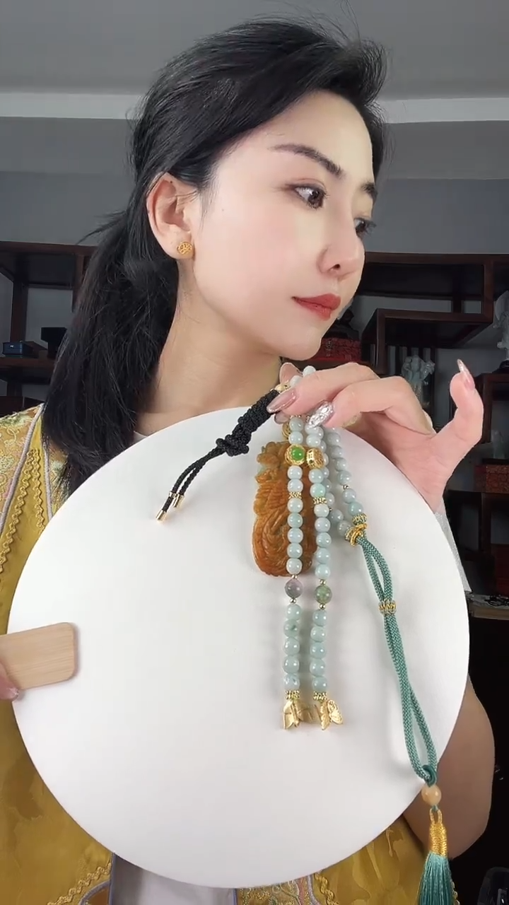 【闪购商品】翡翠颈饰未镶嵌凤凰