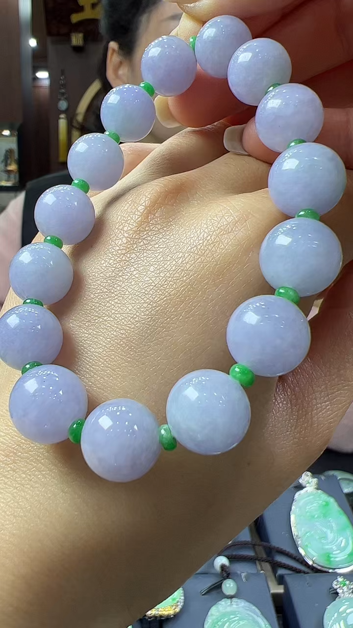 【闪购商品】翡翠挂件未镶嵌手串