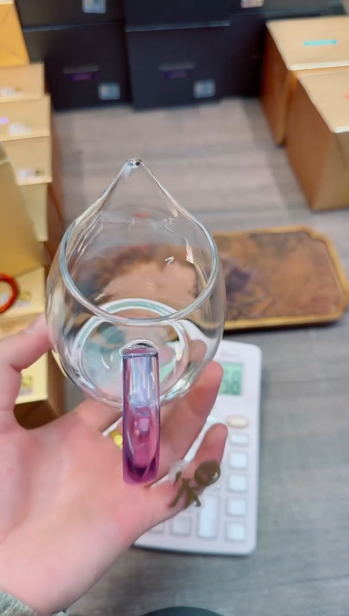 禾金标澄然浅紫+杯垫