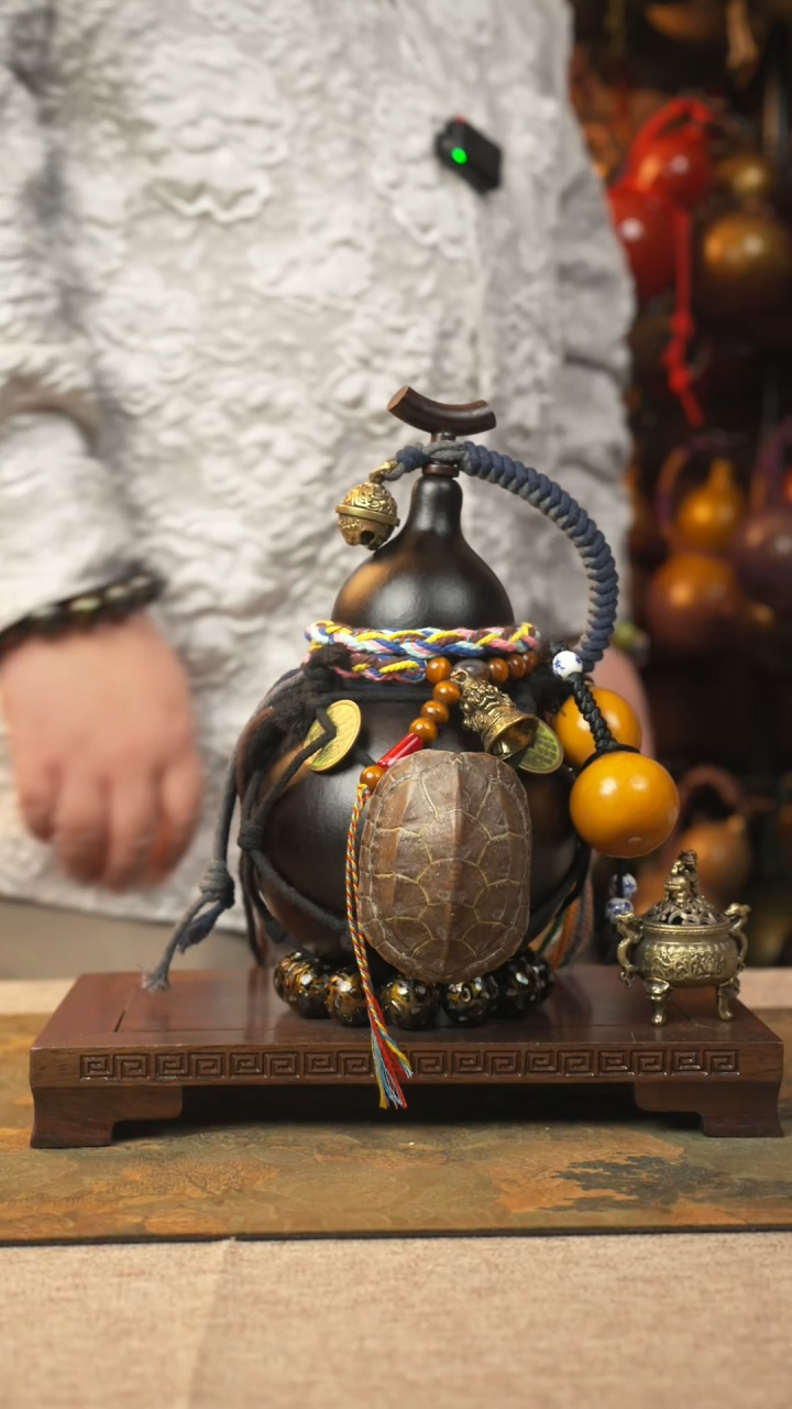 【闪购商品】191大漆葫芦一物一拍记葫堂出品