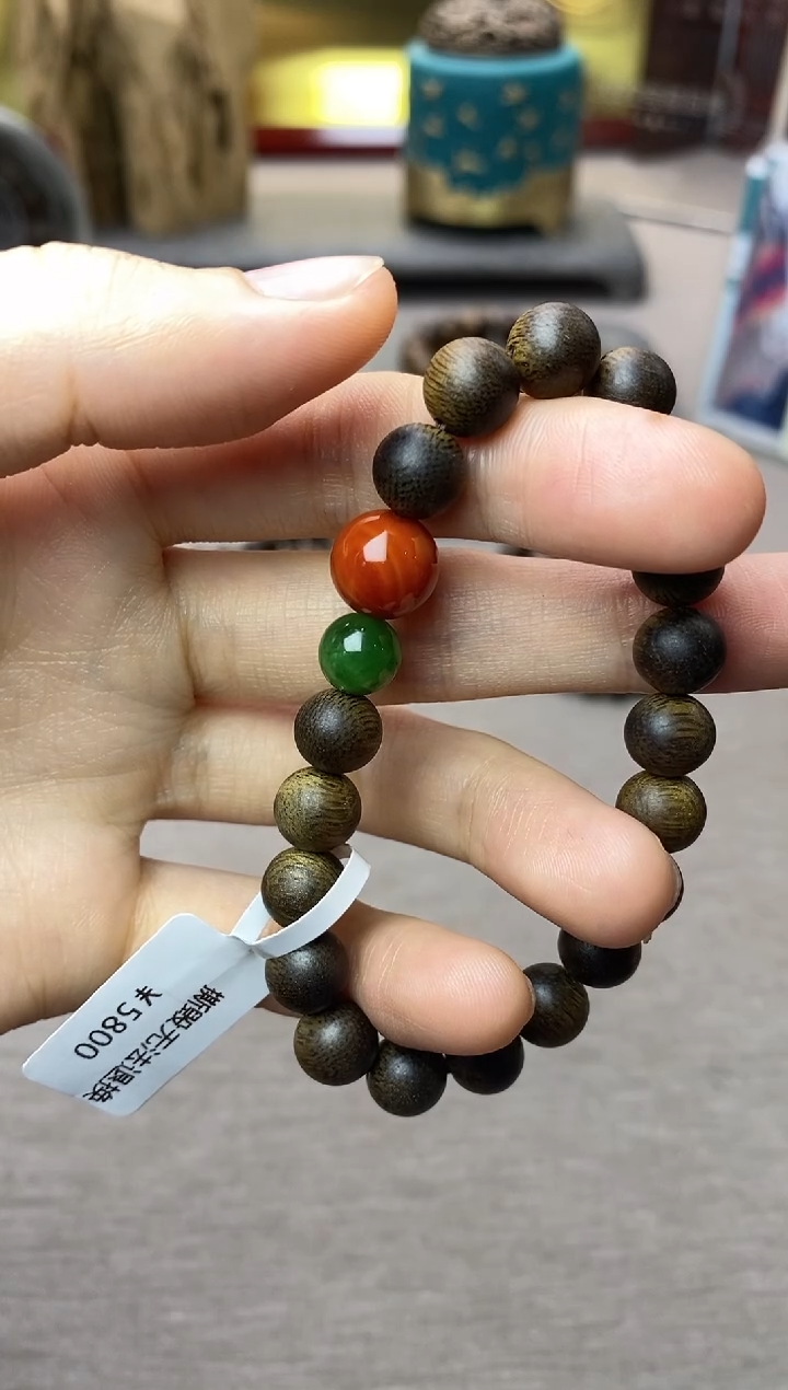 【闪购商品】沉香手串黄棋楠沉水08老料＋配饰设计