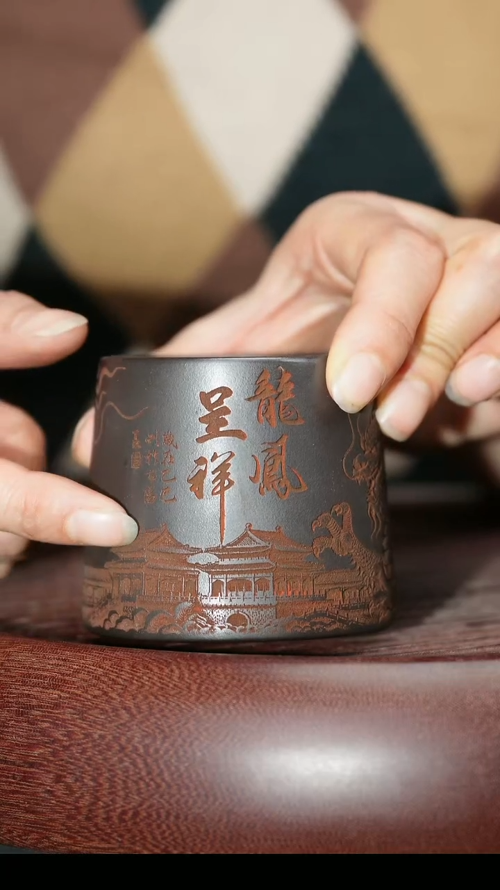 茶杯紫砂紫砂主人杯福利放漏