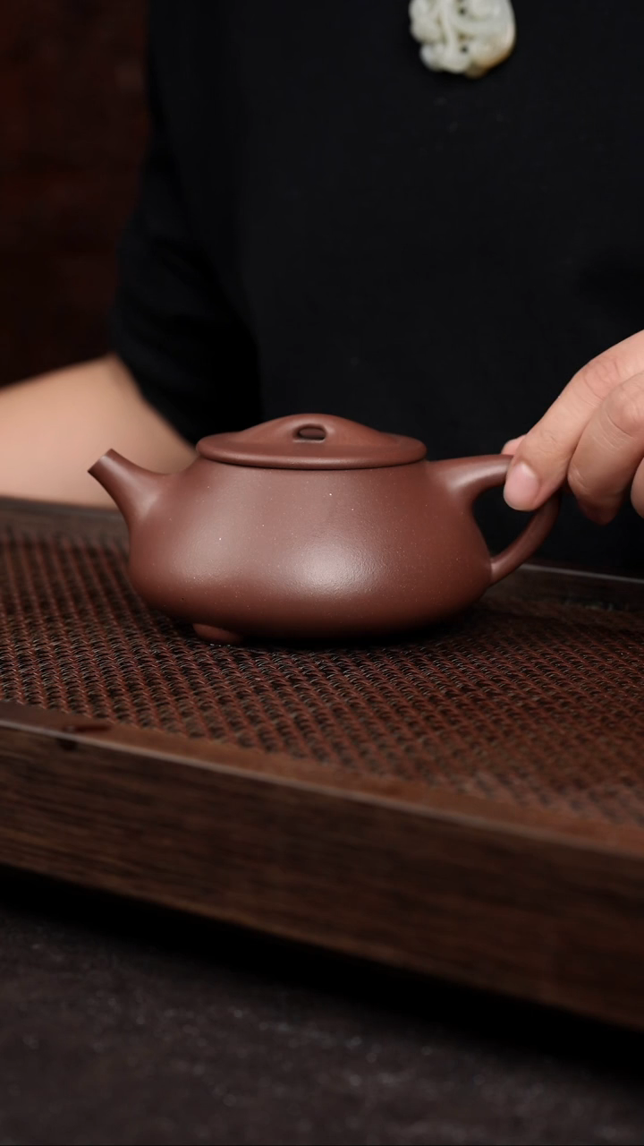 【闪购商品】紫砂茶壶老紫泥满瓢