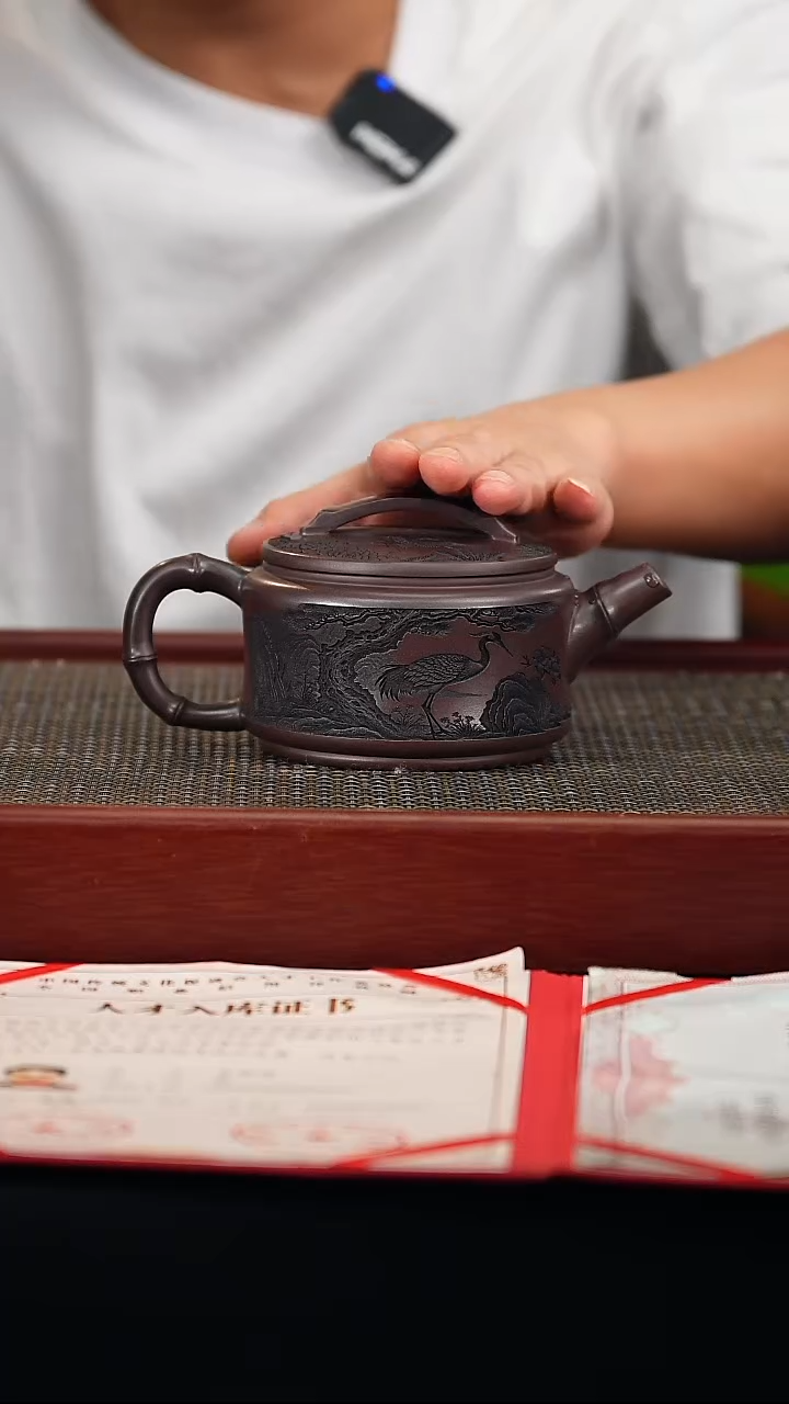 茶壶紫砂  宜兴紫砂原矿壶