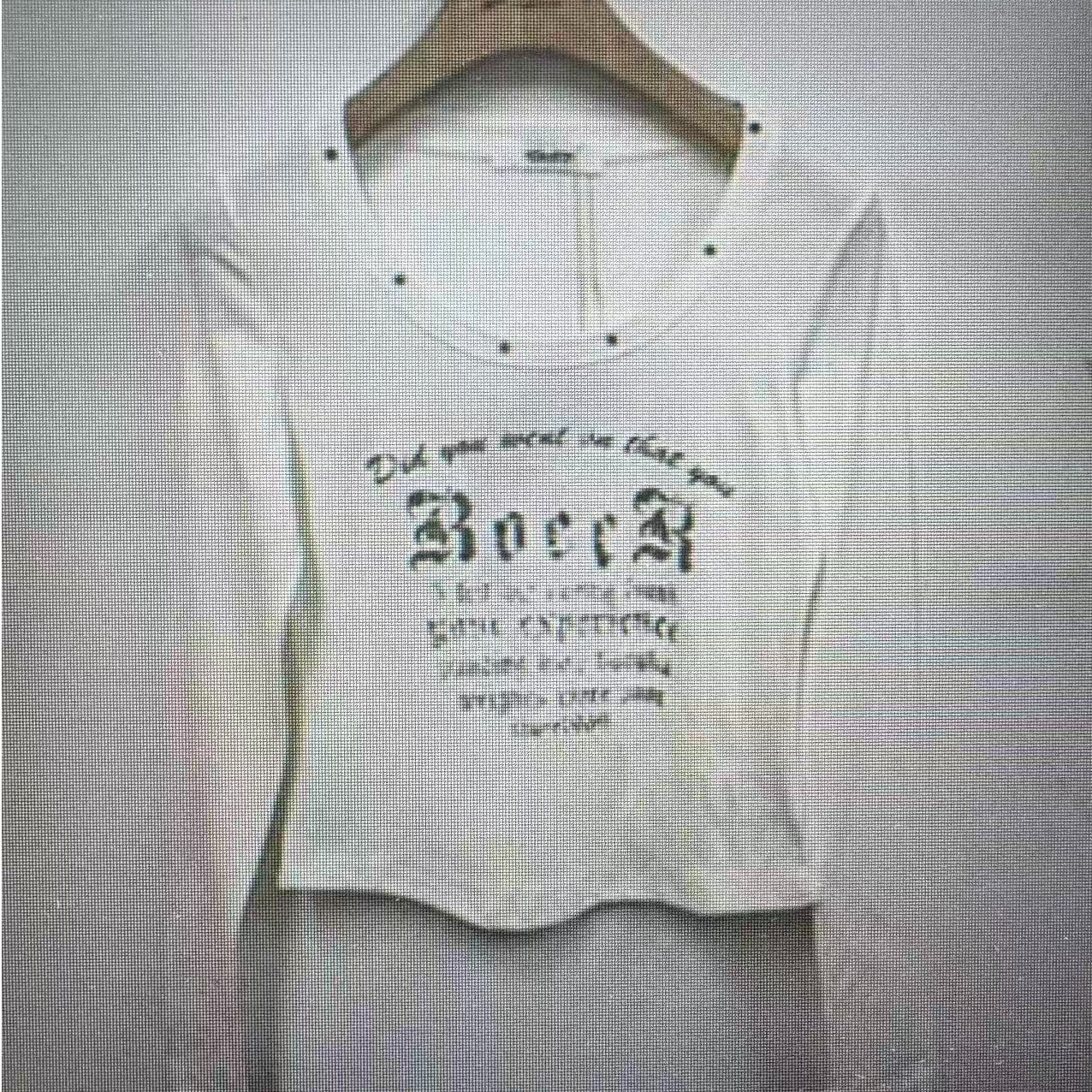 字母印花长袖T恤X8B1211368