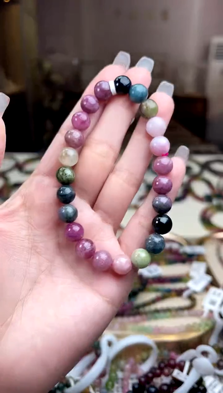 【闪购商品】碧玺/未镶嵌8mm+碧玺单圈多样性发货