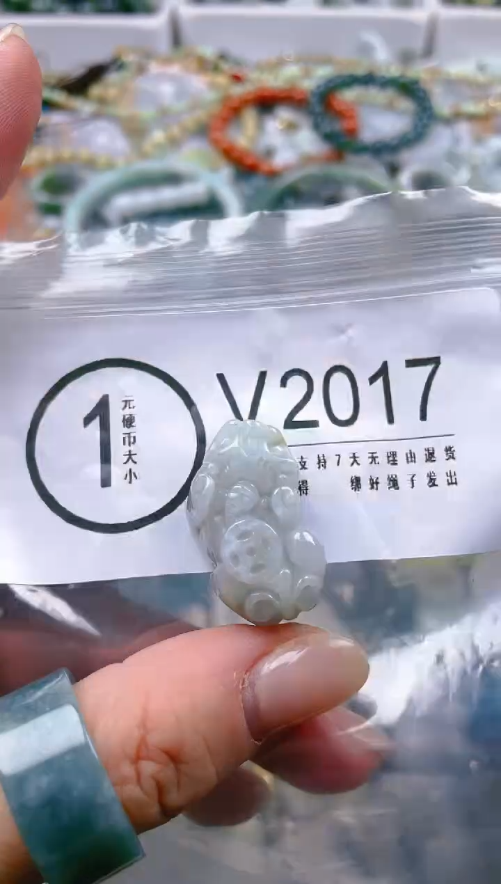 【闪购商品】翡翠颈饰未镶嵌/V/翡翠A货一图一物