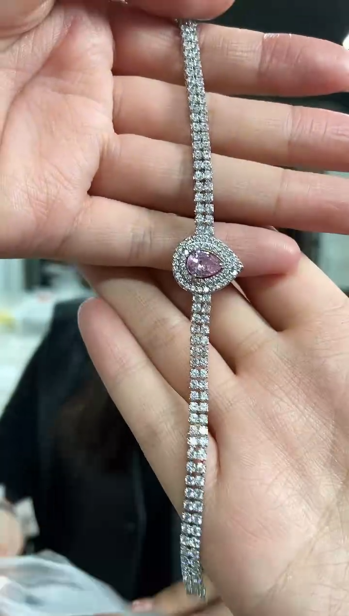 【闪购商品】托帕石手串未镶嵌多样性发其一颜色微差