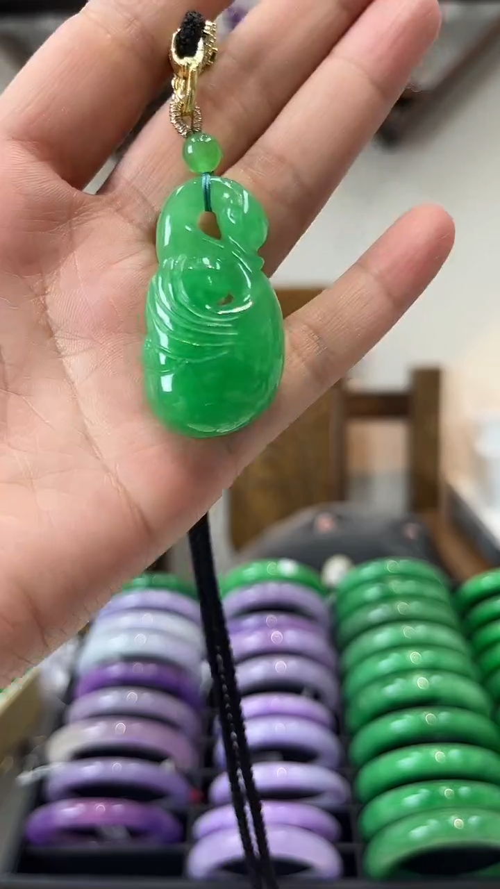 【闪购商品】砖雕闪63 手工雕刻吊坠