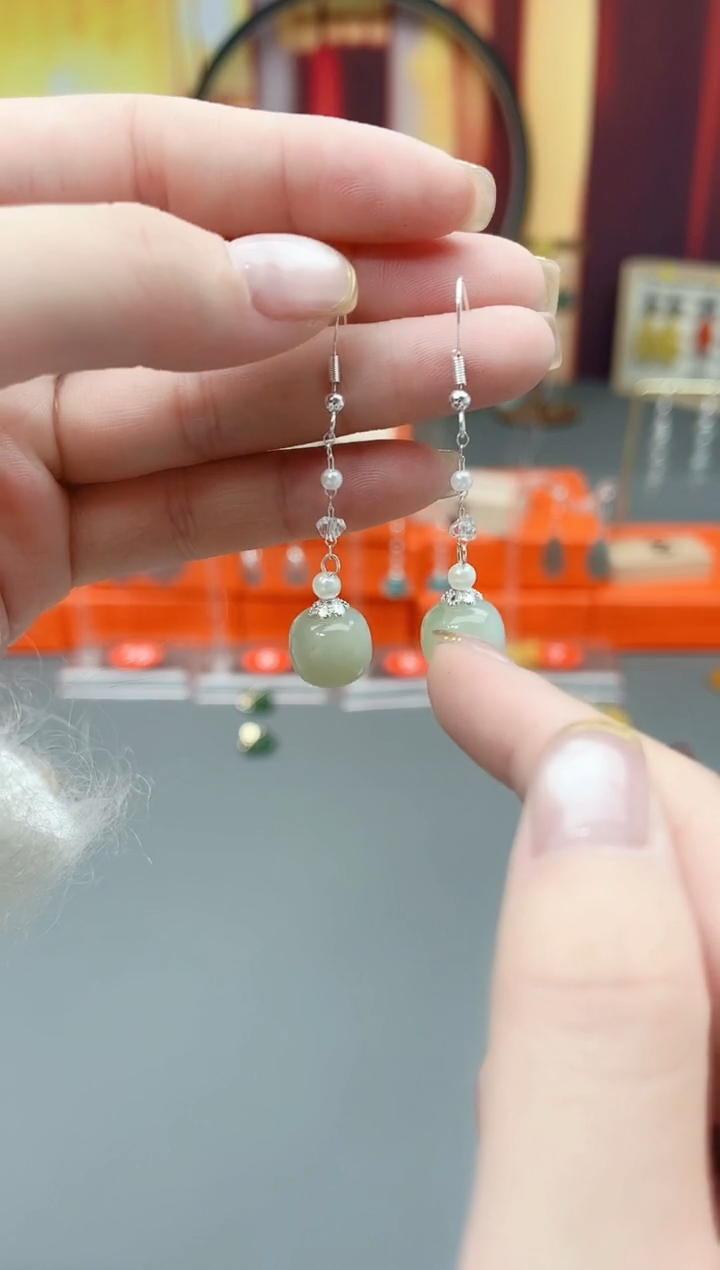 未镶嵌和田玉耳饰X16 