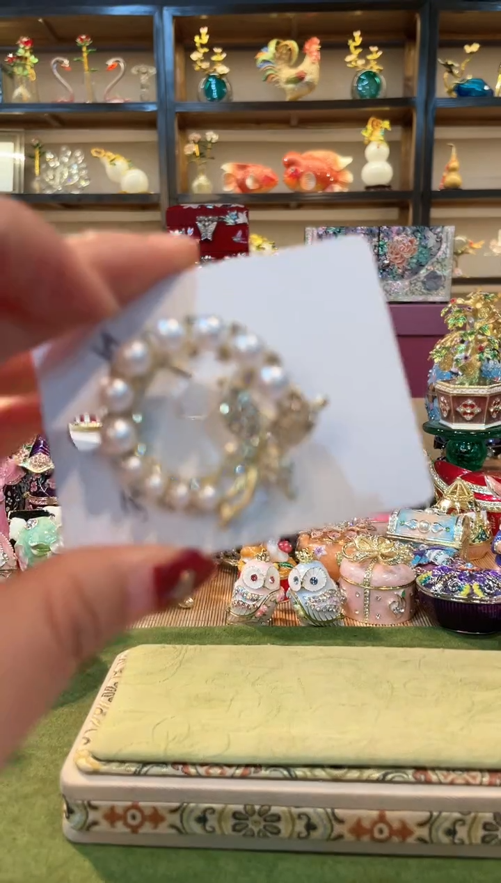 【闪购商品】精致珐琅彩首饰盒