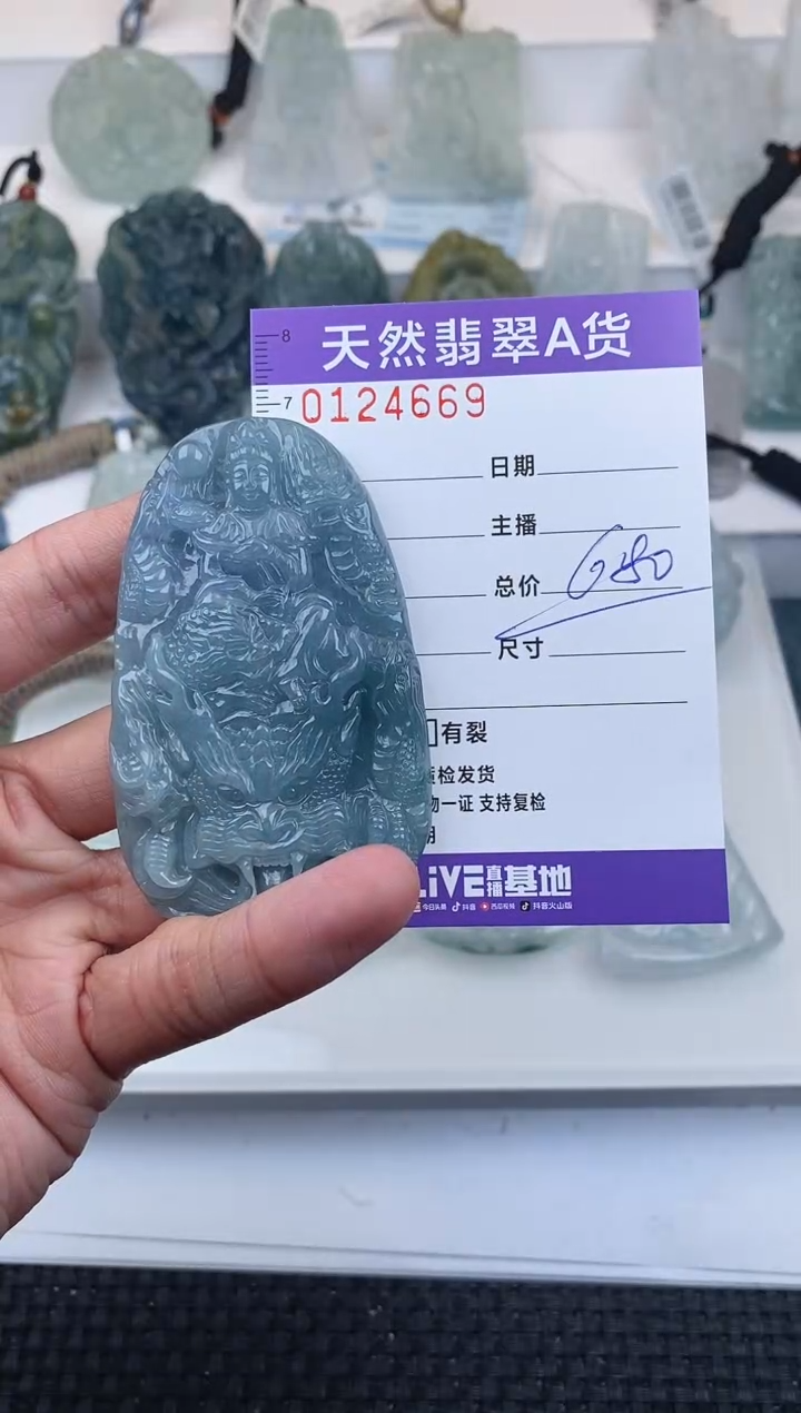 【闪购商品】翡翠颈饰未镶嵌         669