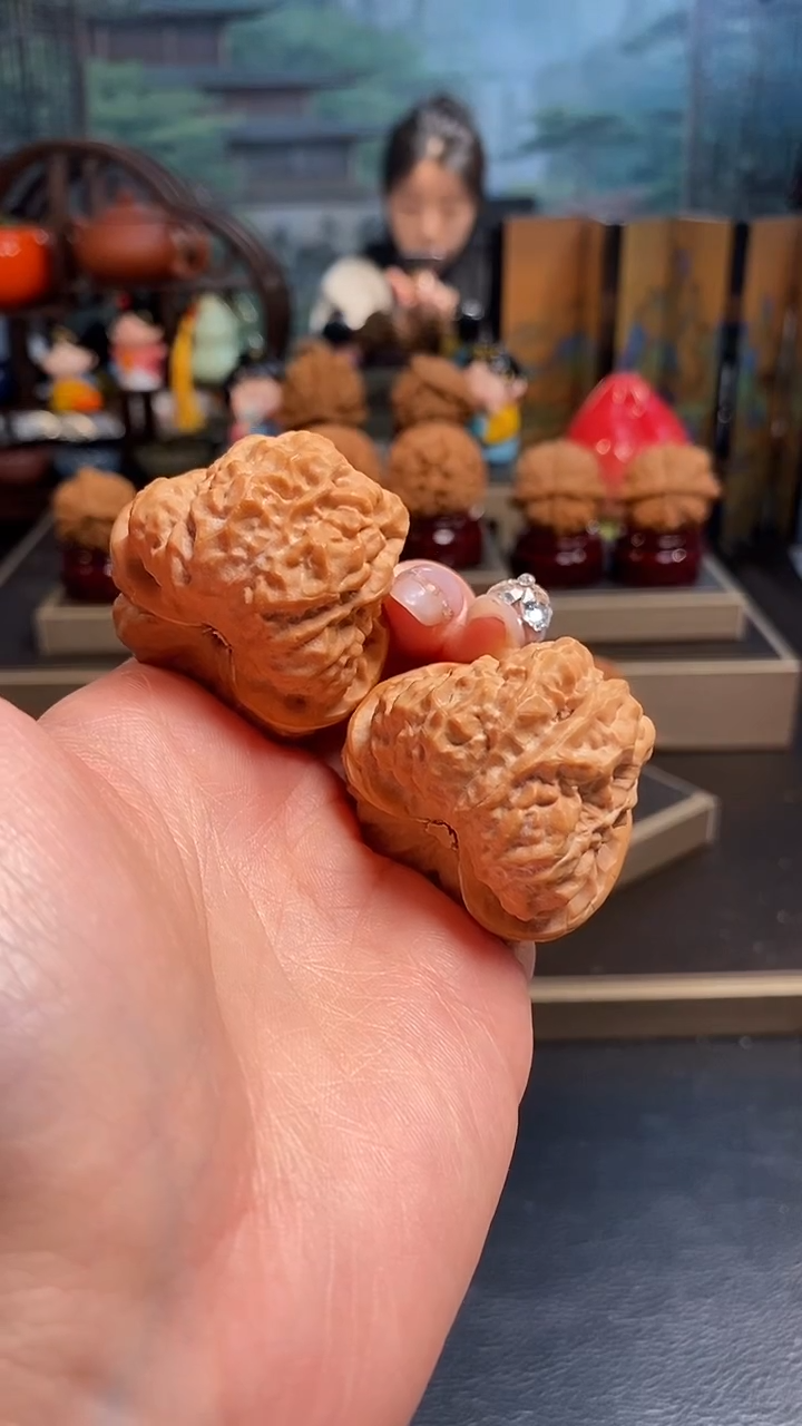 【闪购商品】文玩核桃吊坠F182蛤蟆头41