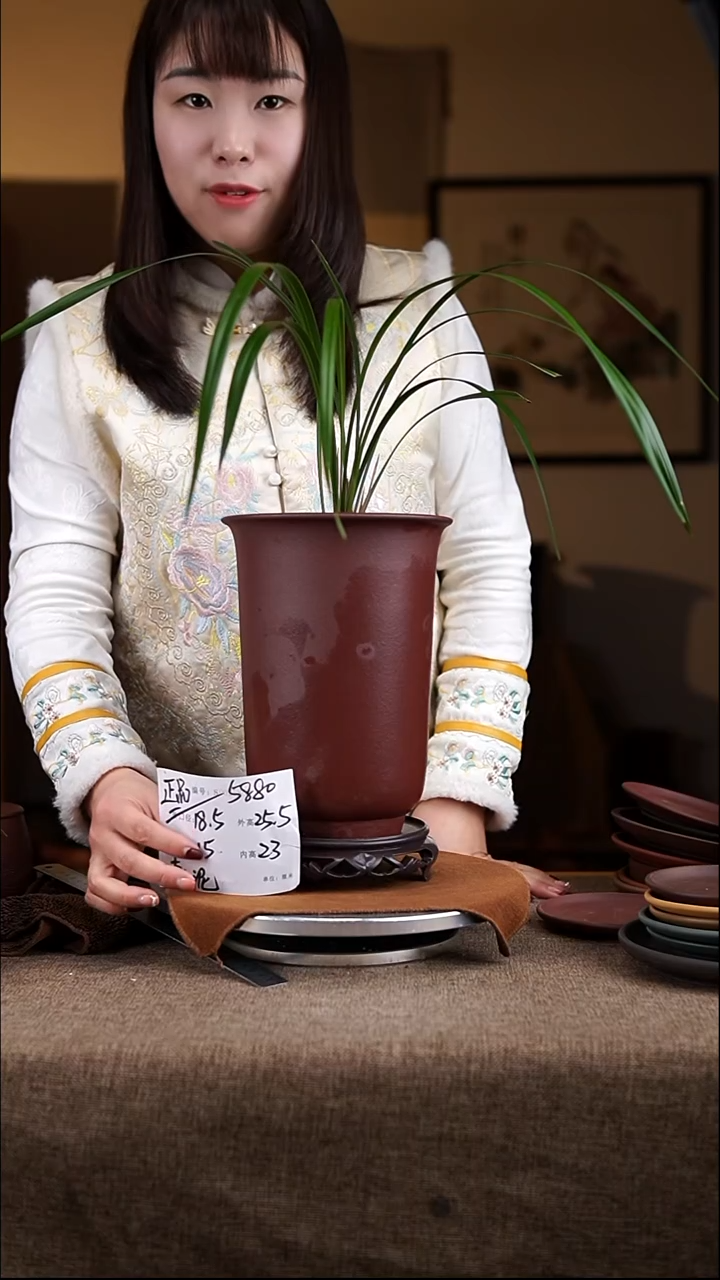【闪购商品】紫砂花盆紫砂花盆5880
