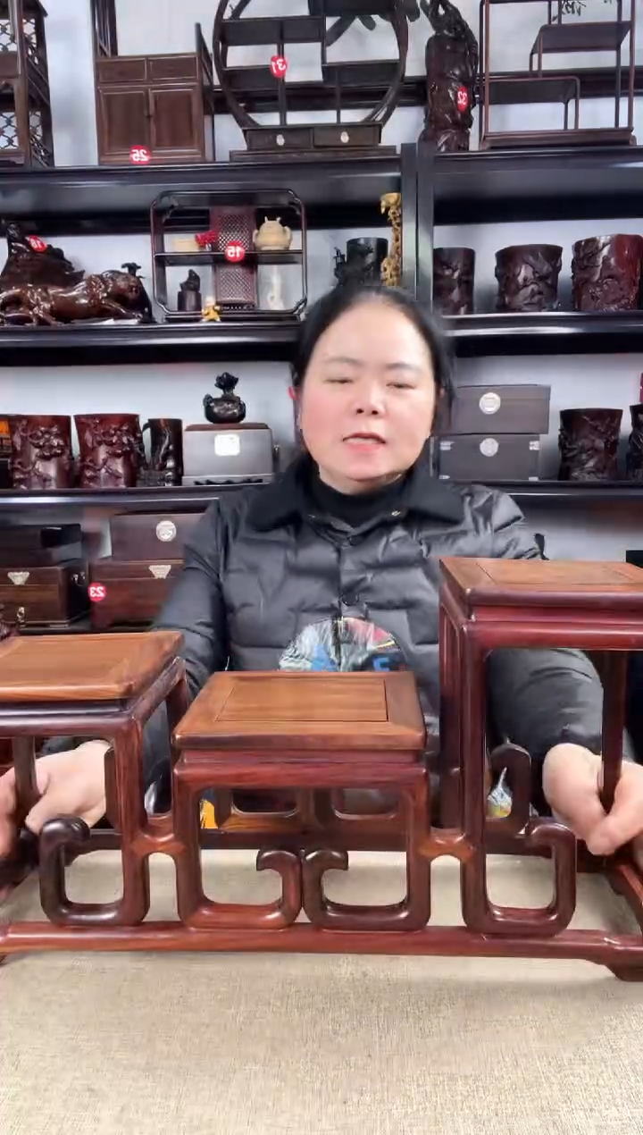 木老李红木工艺品272瑕疵