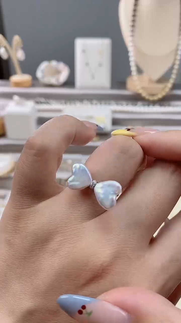 【闪购商品】淡水珍珠戒指未镶嵌戒指