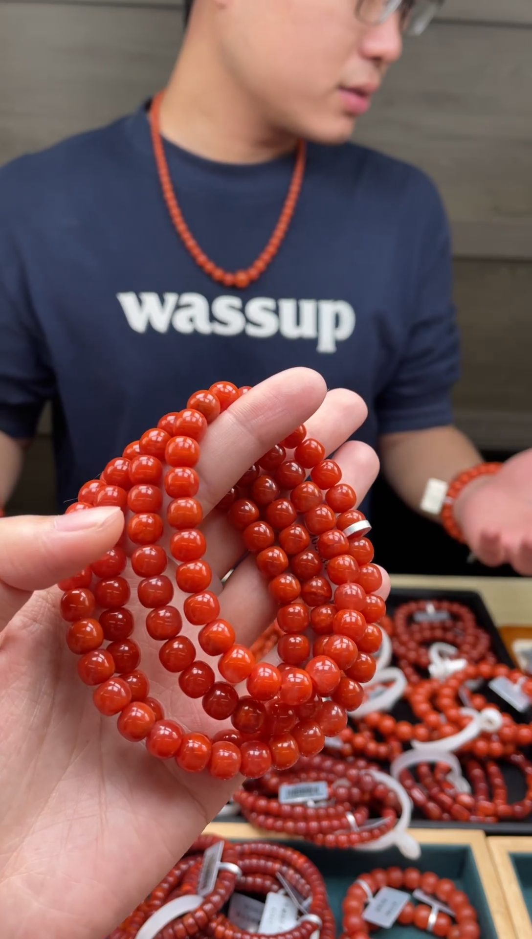 未镶嵌南红玛瑙戒指瓦西收藏精工老型108