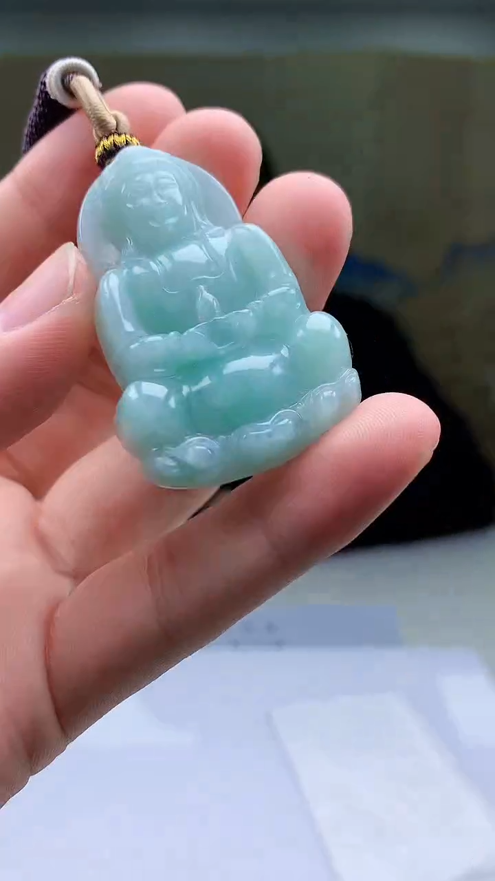 【闪购商品】定制翡翠未镶嵌5152bb-毛货挂件60
