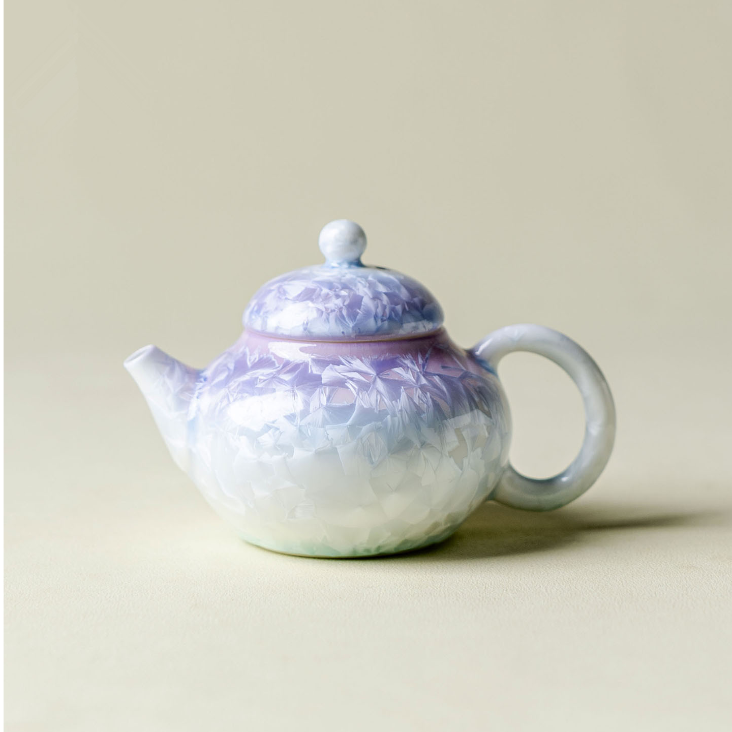 窑变结晶釉渐变陶瓷茶壶功夫茶具家用过滤泡茶壶女士一人饮泡茶器